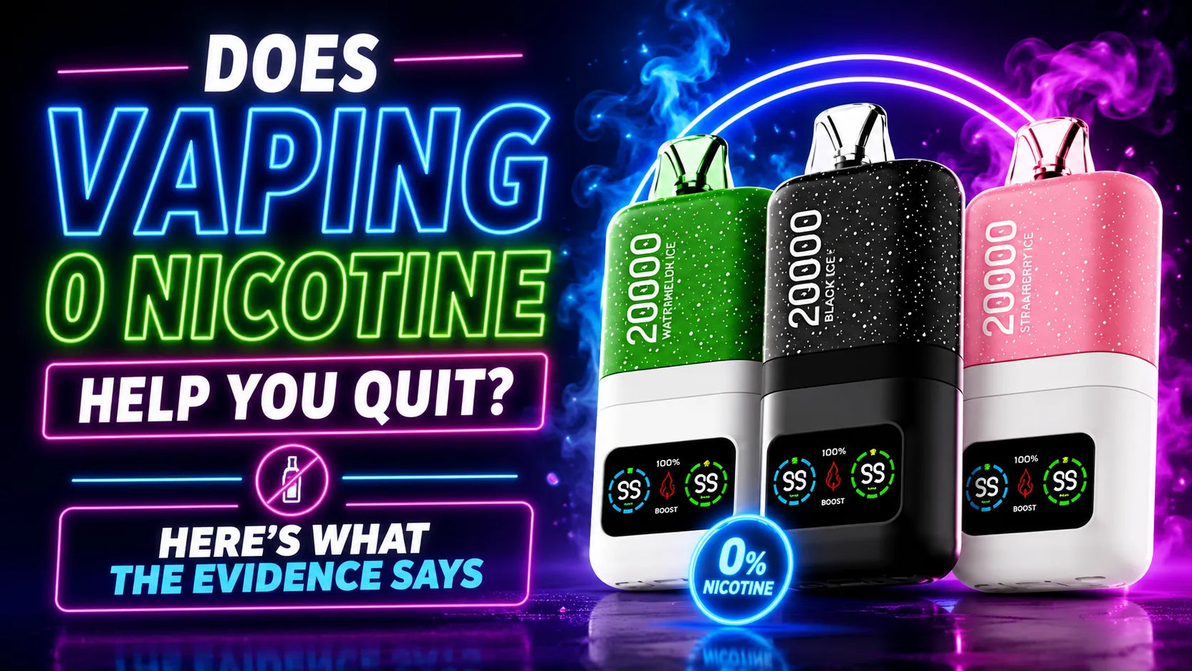 Does Vaping 0 Nicotine Help You Quit? Here’s What the Evidence Says