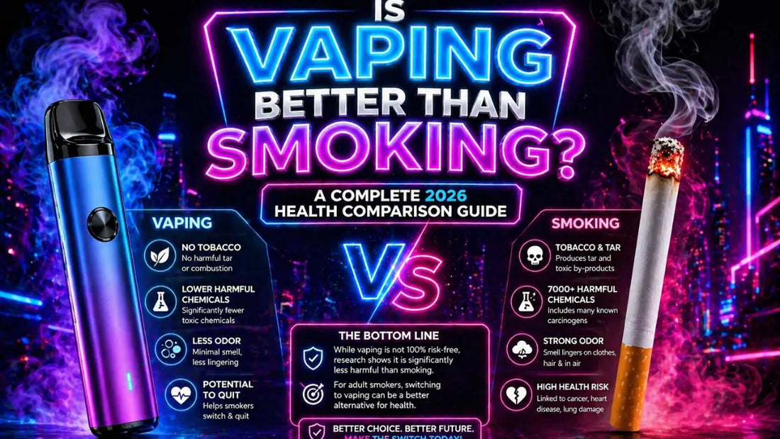 Is Vaping Better Than Smoking? A Complete 2026 Health Comparison Guide