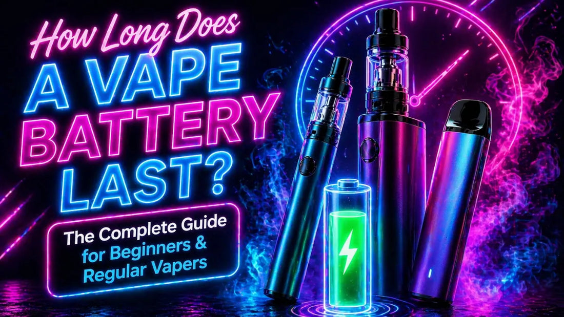 How Long Does a Vape Battery Last? The Complete Guide for Beginners & Regular Vapers