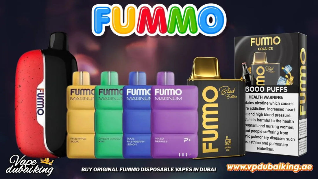 BUY ORIGINAL FUMMO DISPOSABLE VAPES IN DUBAI: SMOOTH, FLAVORFUL &amp; LONG-LASTING