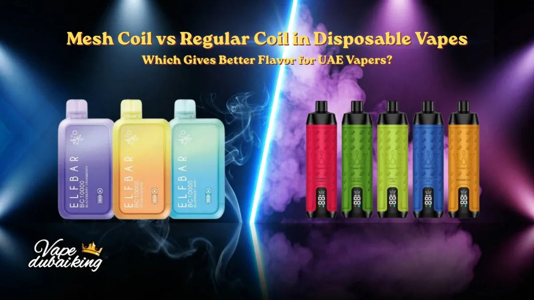Mesh Coil vs Regular Coil in Disposable Vapes: Which Gives Better Flavor for UAE Vapers?