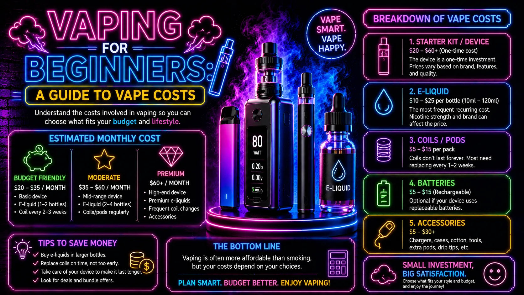 Vaping for Beginners: A Guide to Vape Costs