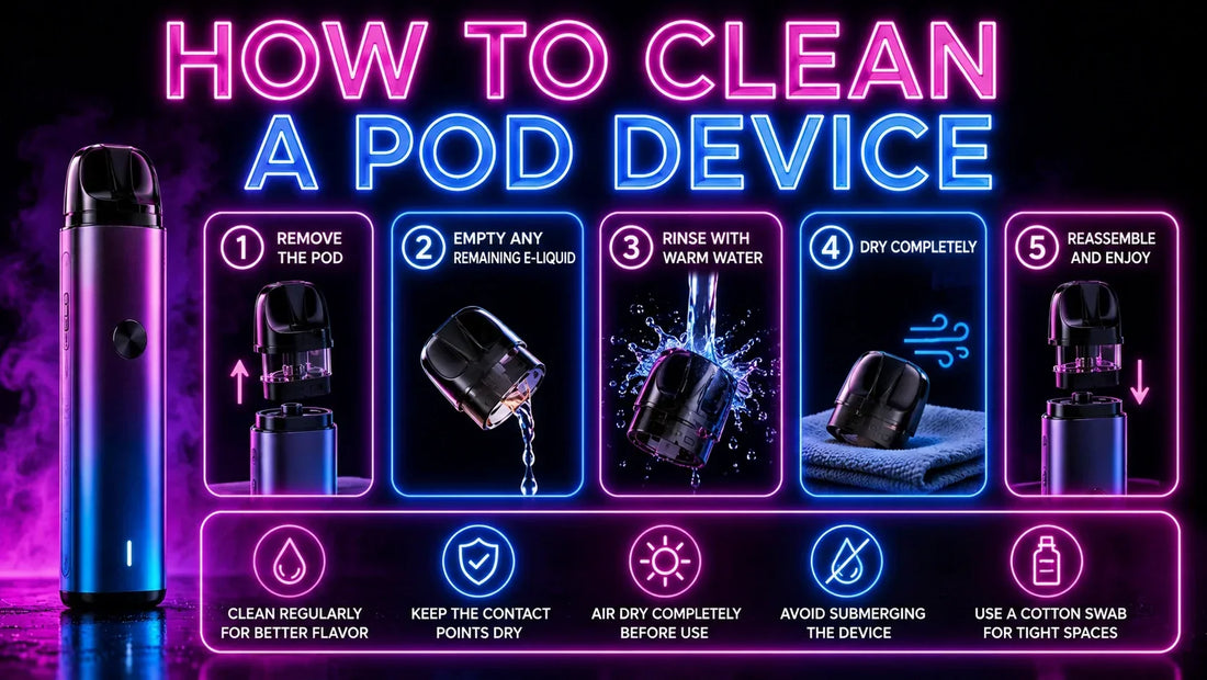 How to Clean a Pod Device: Step-by-Step Guide (2026)
