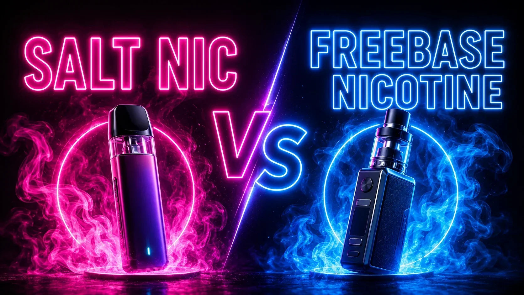 Salt Nic vs Freebase Nicotine: What’s the Real Difference?