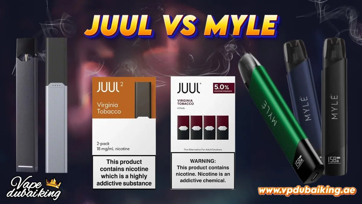 JUUL VS MYLE The Strongest Taste Ever: