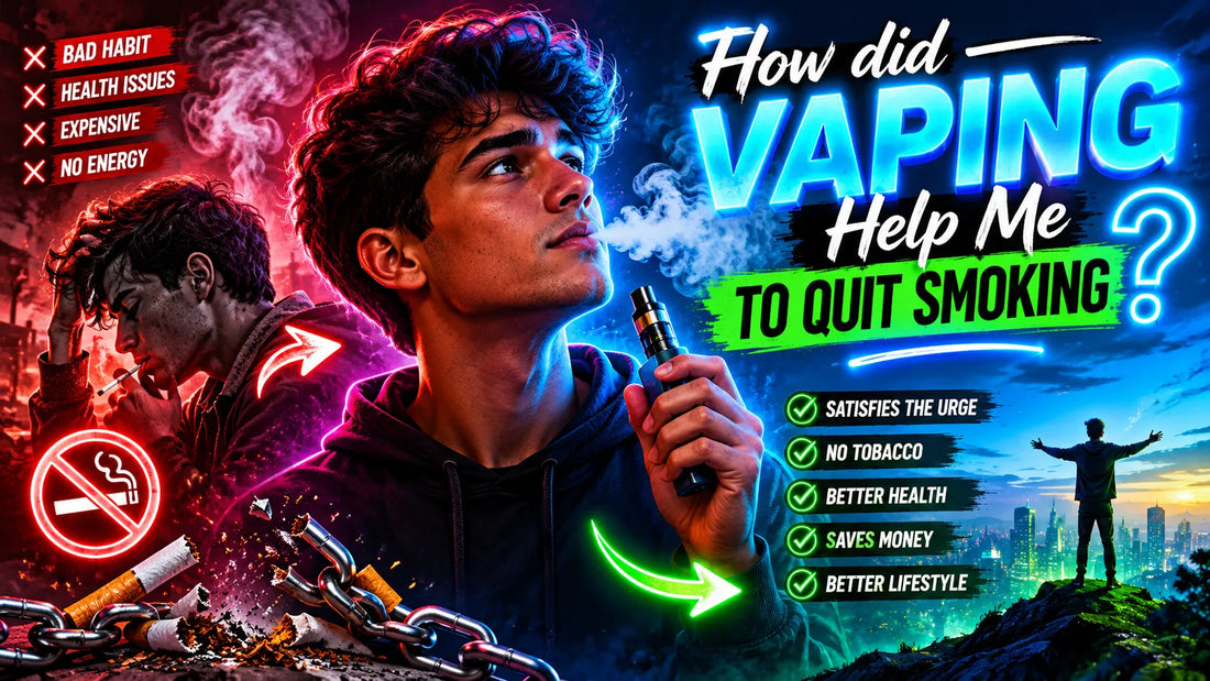 How did vaping help me to quit smoking?