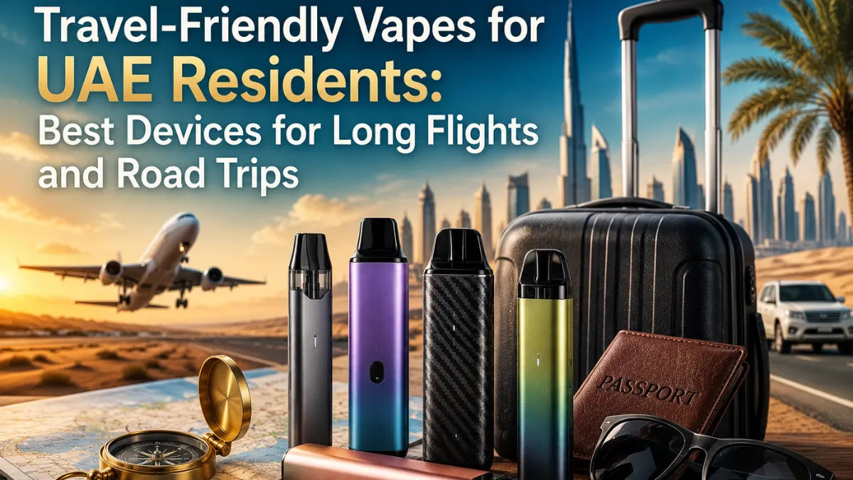 Travel‑Friendly Vapes for UAE Residents: Best Devices for Long Flights and Road Trips