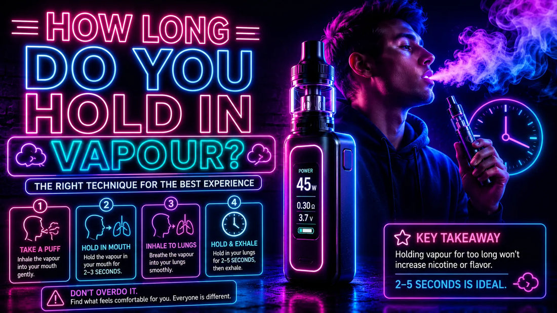 How Long Do You Hold In Vapour?