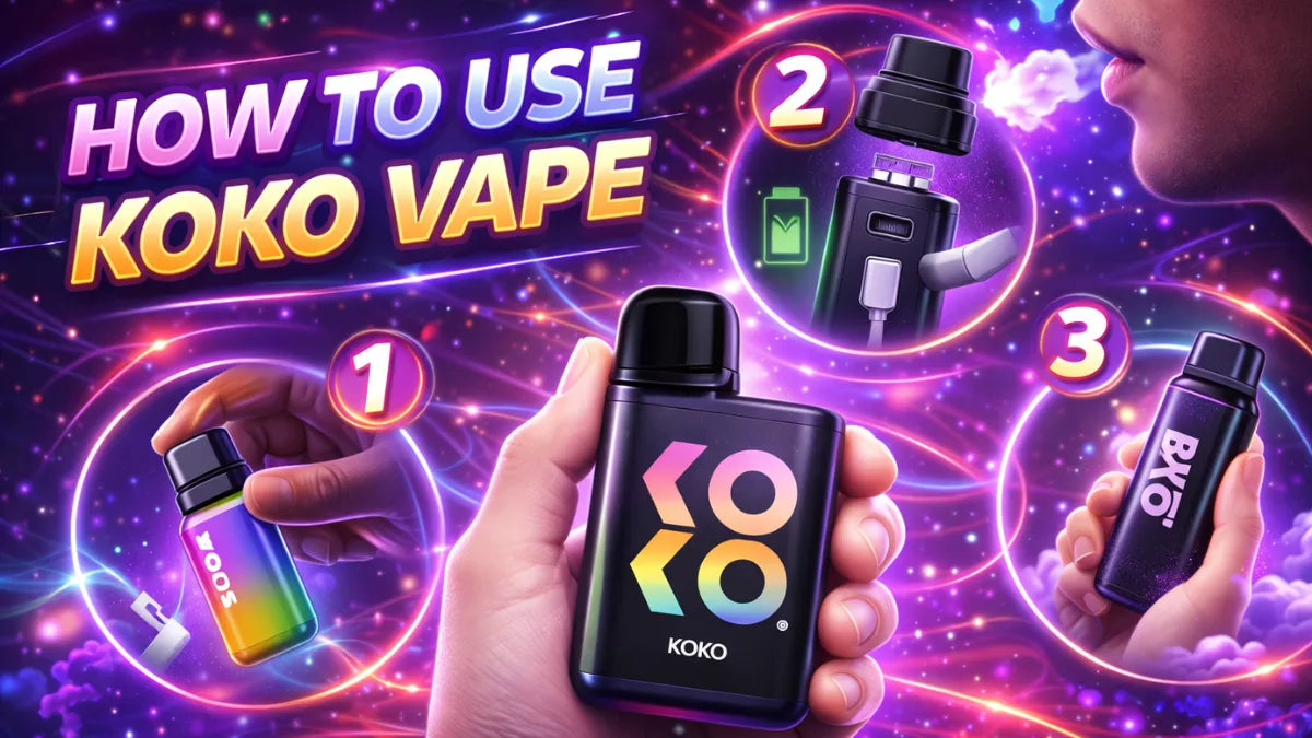 How to Use Koko Vape (Complete Beginner to Pro Guide for Uwell Caliburn Koko Devices)