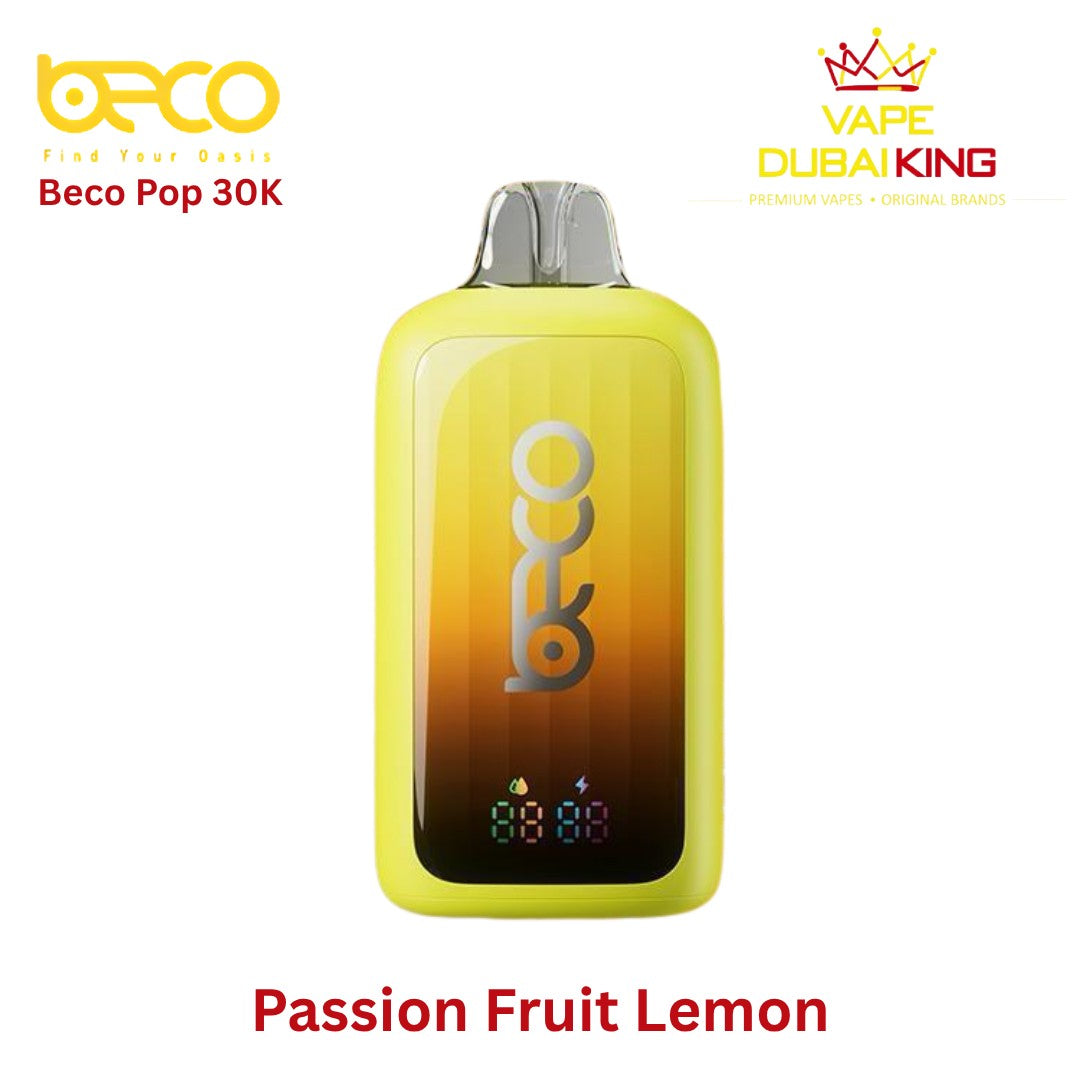 Beco Pop 30000 Puffs 20Mg Passion Fruit Lemon