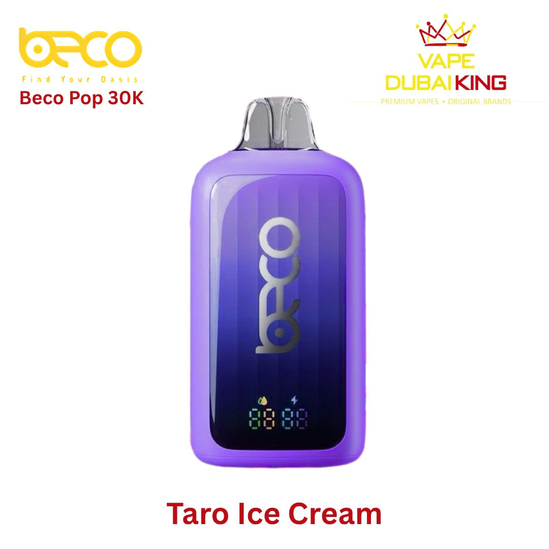 Beco Pop 30000 Puffs 20Mg Taro Ice Cream