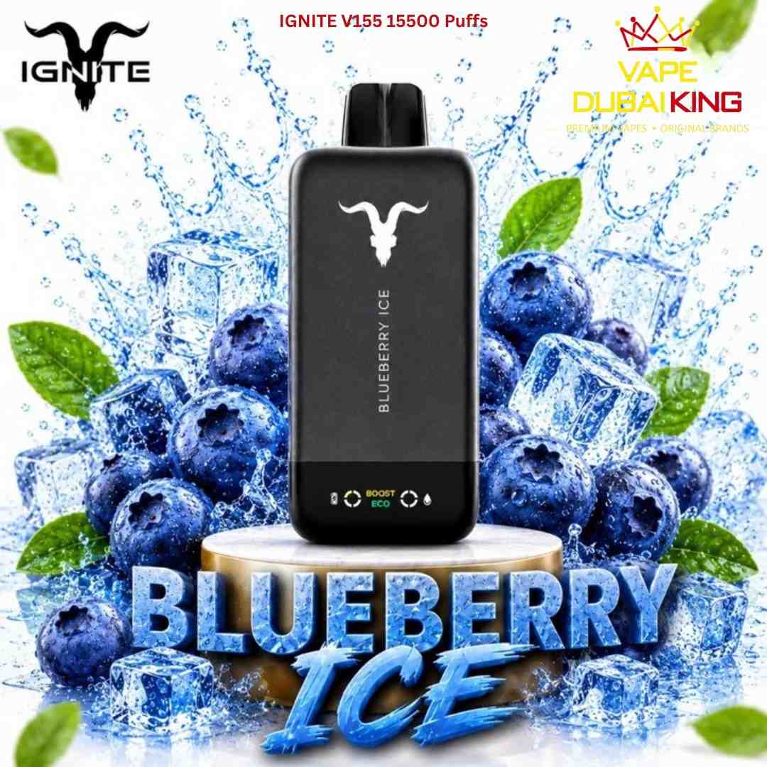 IGNITE V155 15500 Puffs Blueberry Ice