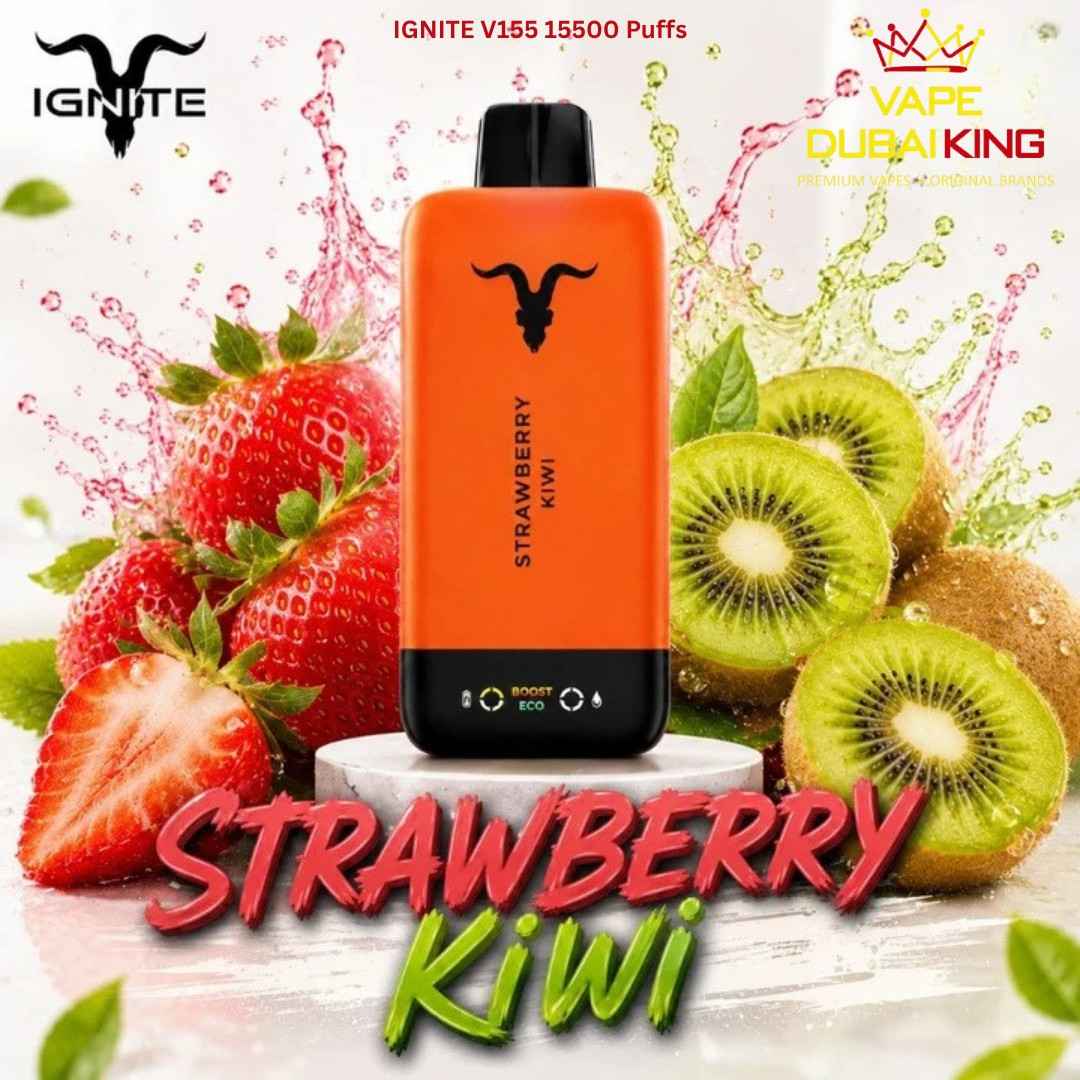 IGNITE V155 15500 Puffs Strawberry Kiwi