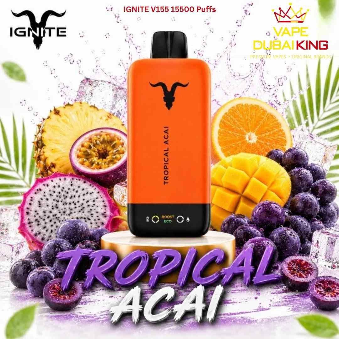 IGNITE V155 15500 Puffs Tropical Acai