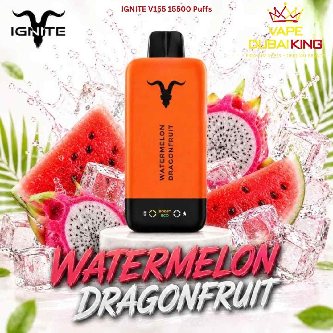 IGNITE V155 15500 Puffs Watermelon Dragonfruit