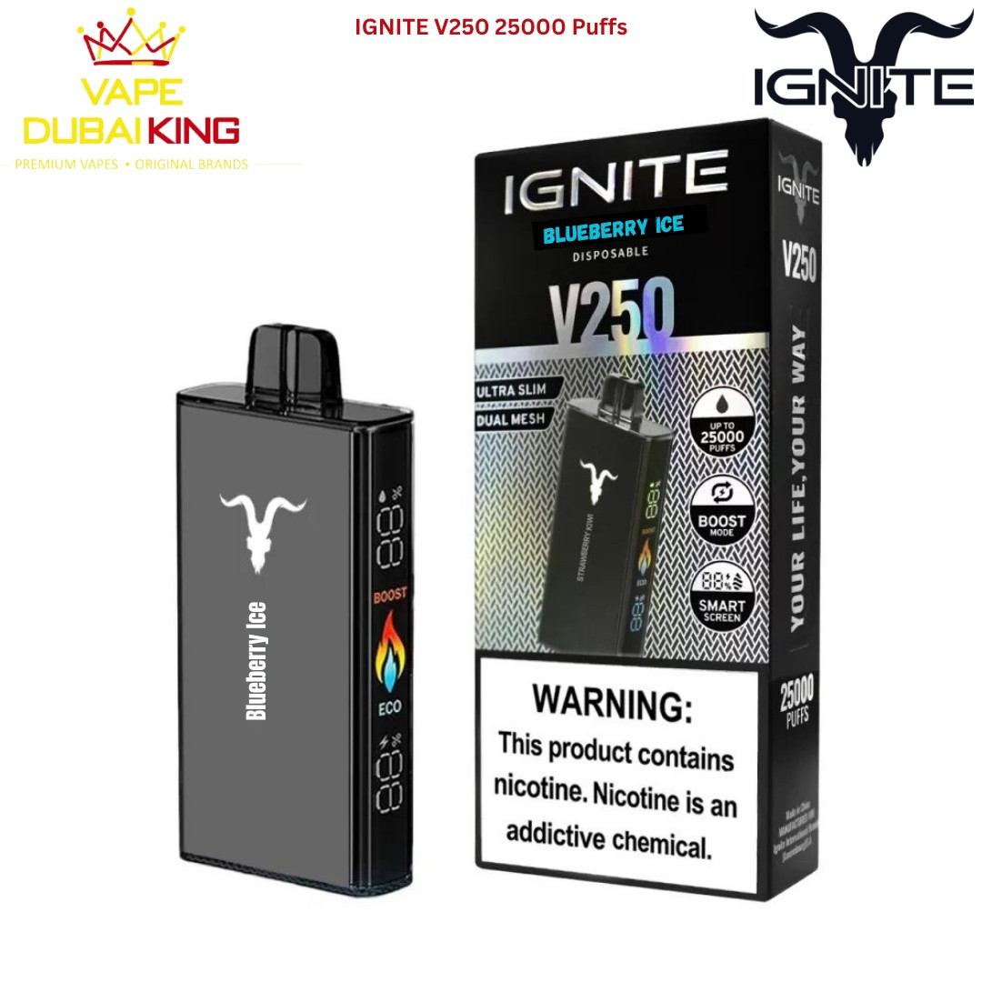 IGNITE V250 25K Puffs Blueberry Ice