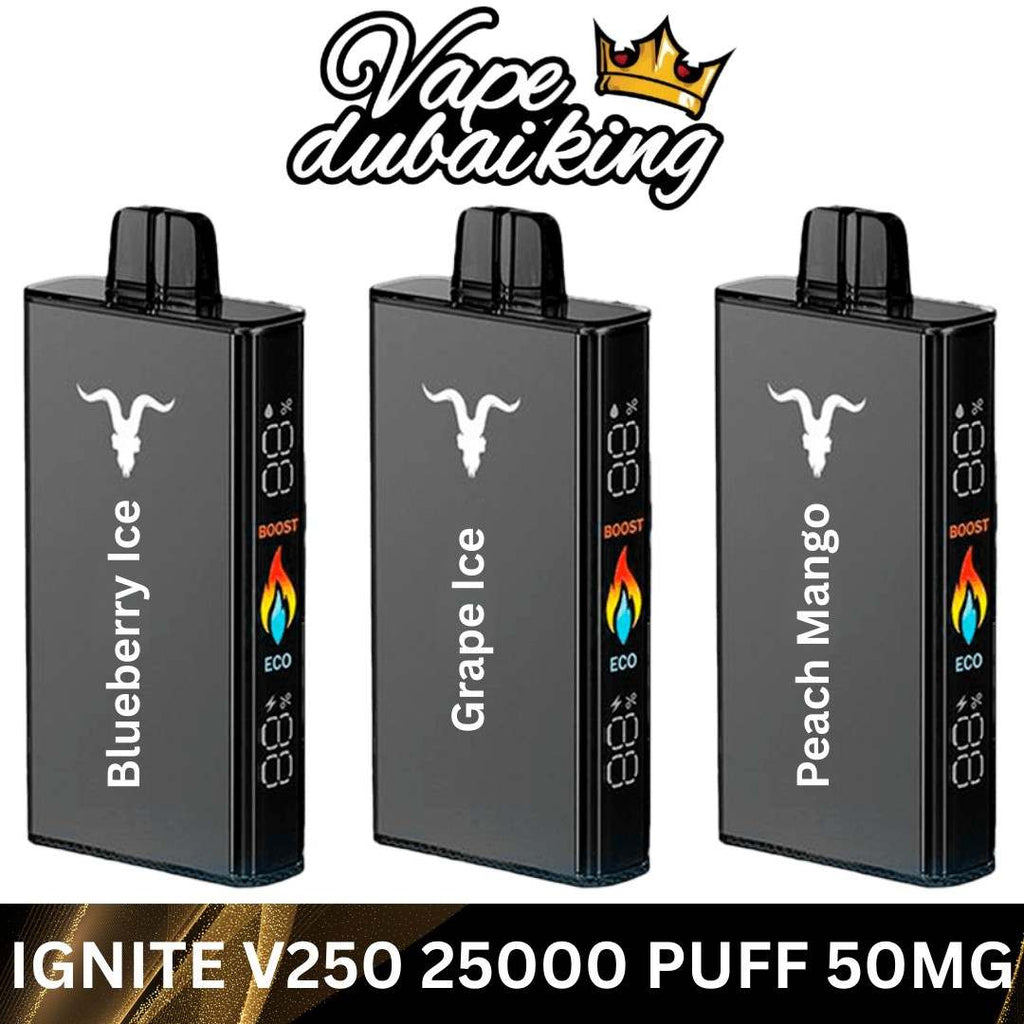 IGNITE V250 25K Puffs Disposable Vape 50mg in UAE