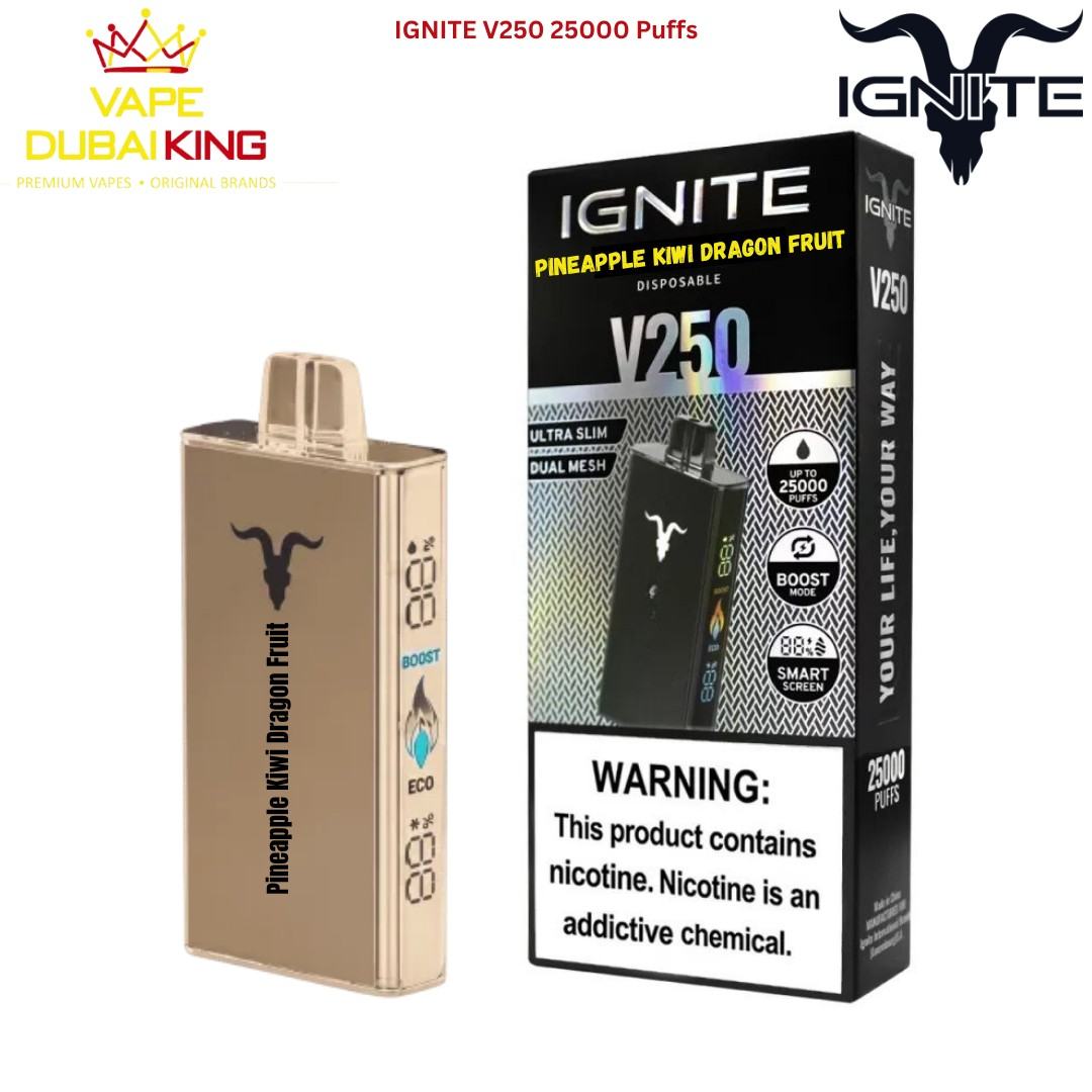 IGNITE V250 25K Puffs Pineapple Kiwi Dragon Fruit