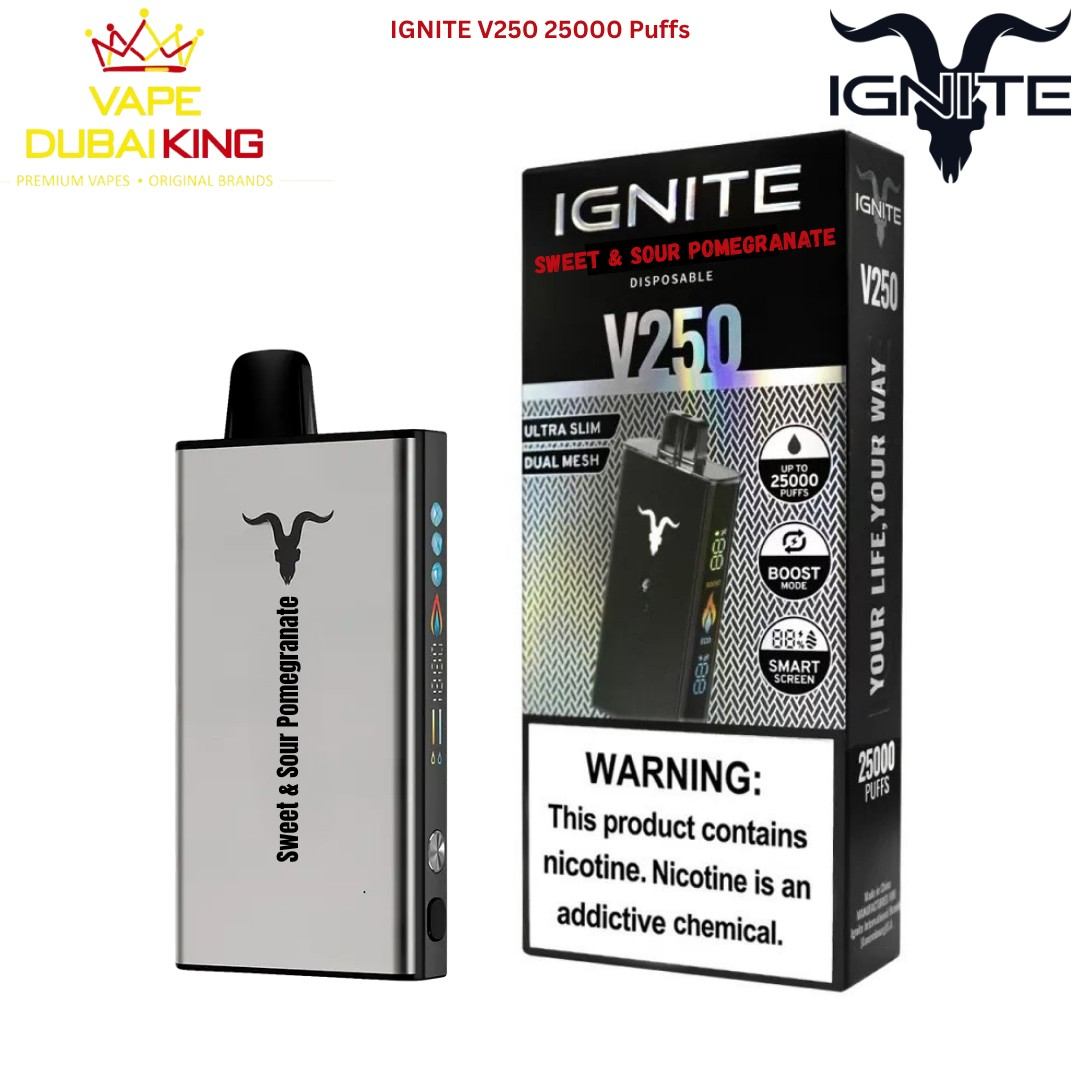 IGNITE V250 25K Puffs Sweet  Sour Pomegranate