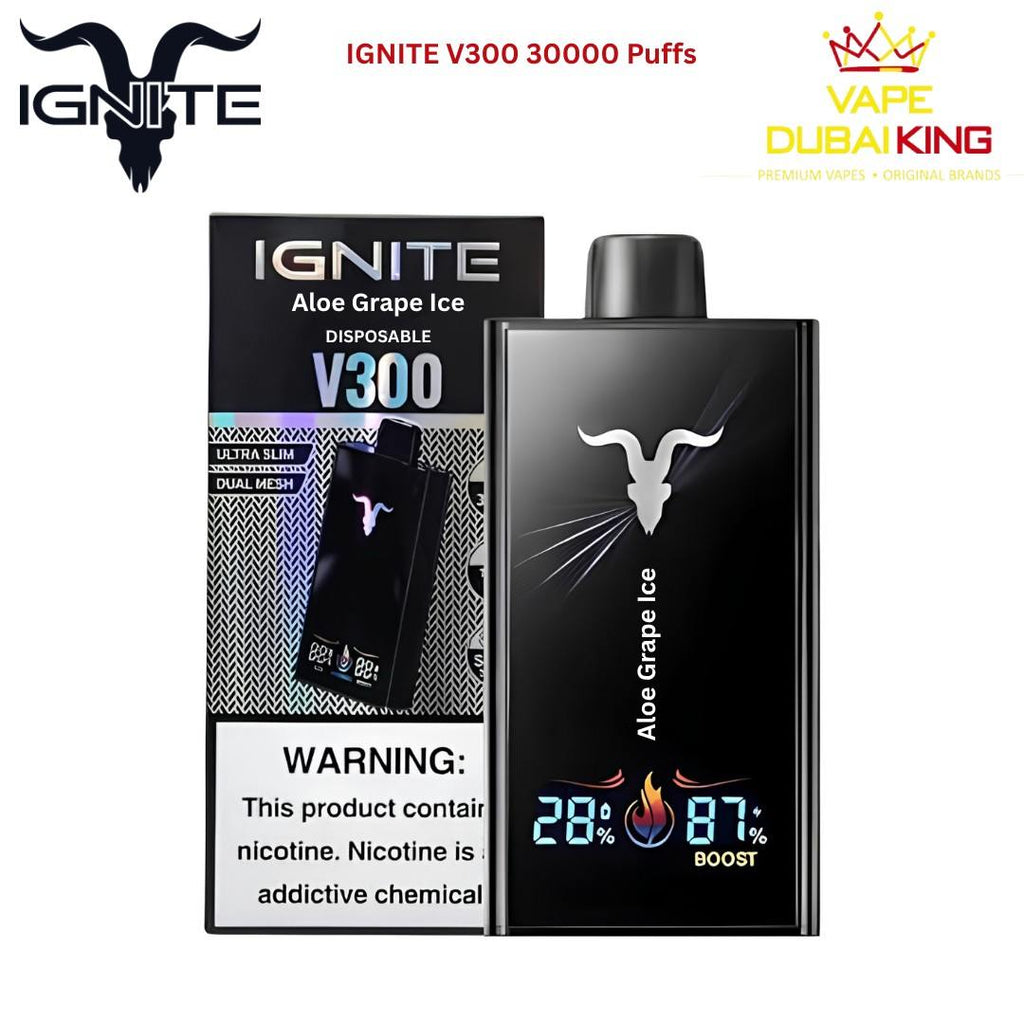 IGNITE V300 30K Puffs Aloe Grape Ice