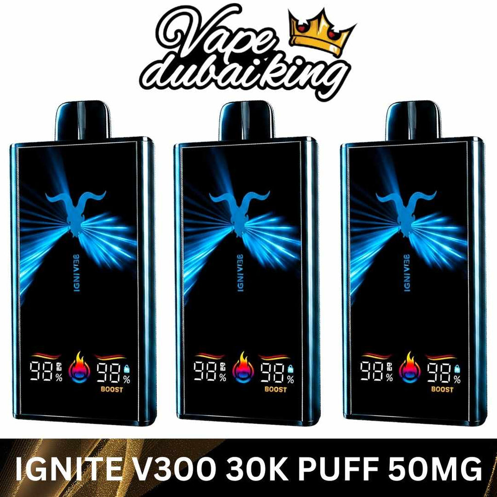 IGNITE V300 30K Puffs Disposable Vape 50mg in UAE