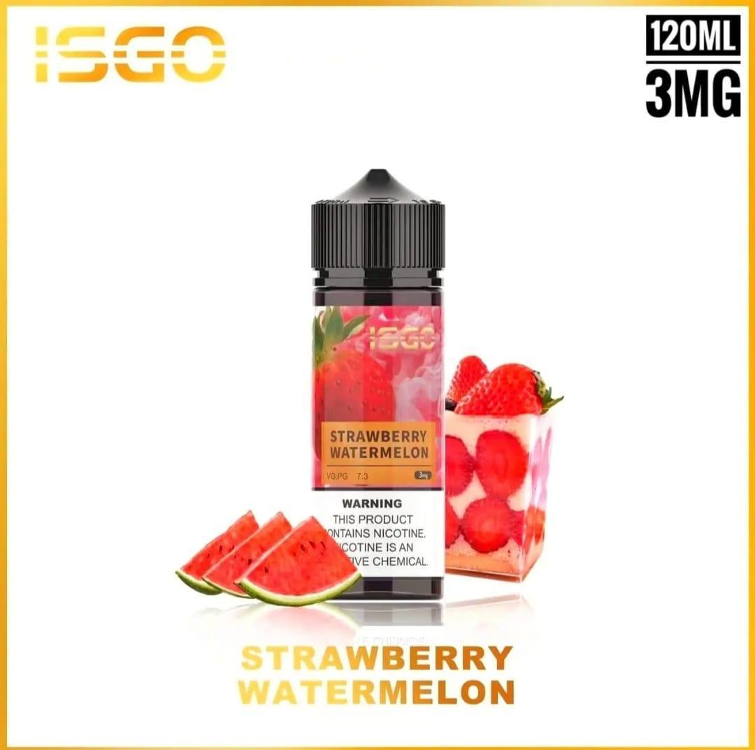 Isgo E-Liquid 120mL Strawberry Watermelon