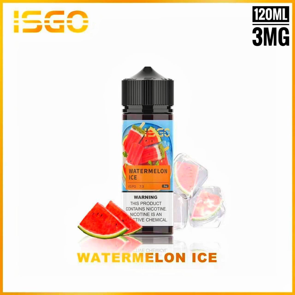 Isgo E-Liquid 120mL Watermelon Ice