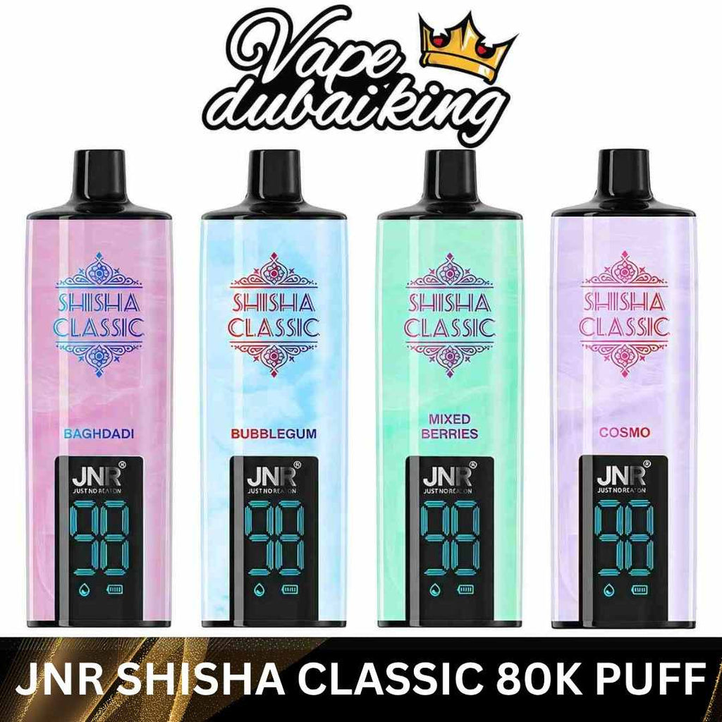 JNR Shisha Classic 80000 Puffs 3Mg in UAE