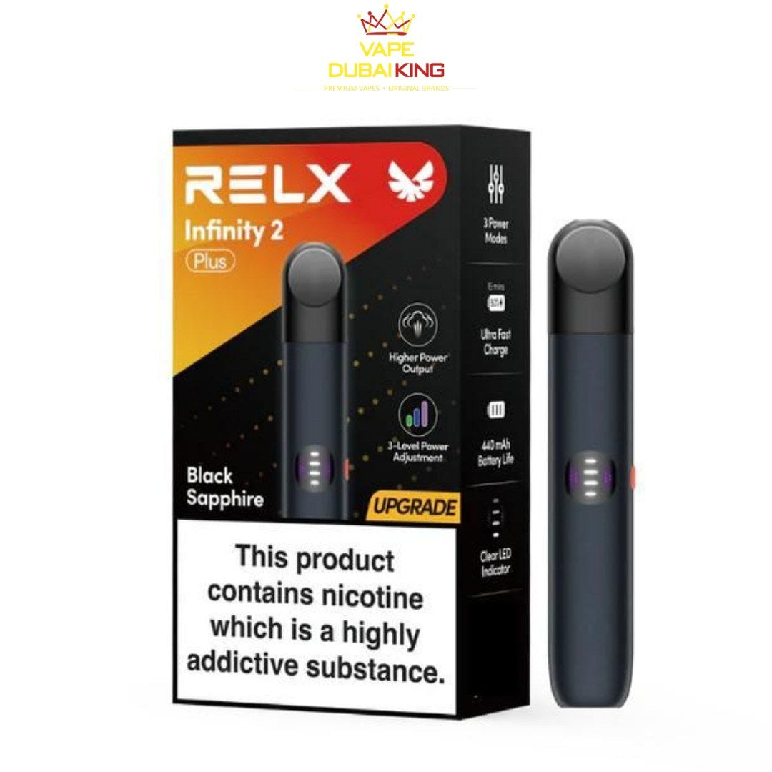 RELX Infinity 2 Plus Device Black Sapphire