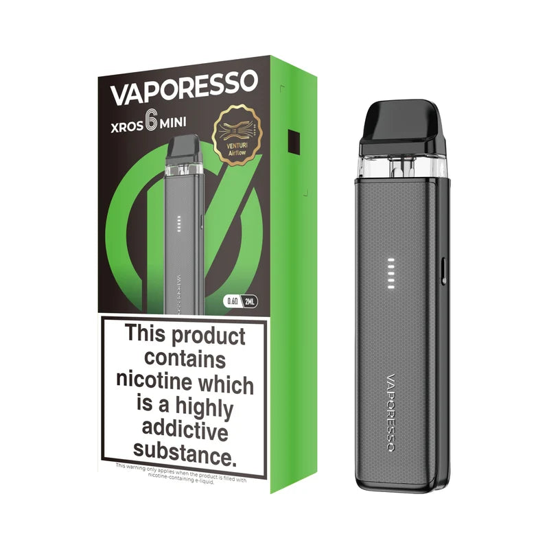 Vaporesso Xros 6 Mini Pod Kit Black