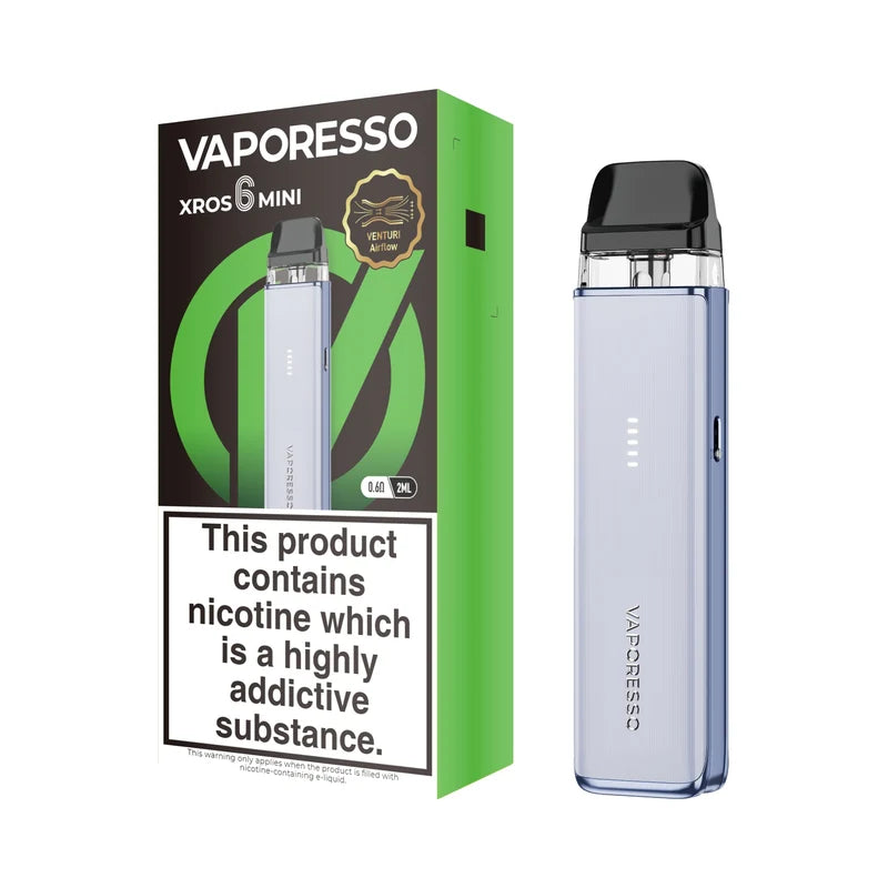 Vaporesso Xros 6 Mini Pod Kit Jelly Blue