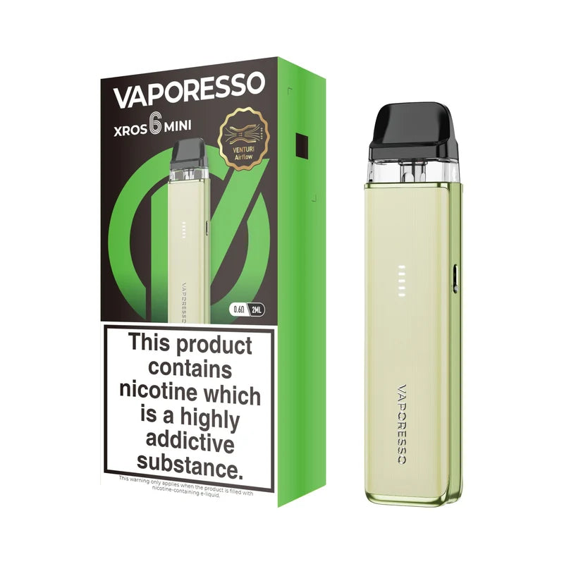 Vaporesso Xros 6 Mini Pod Kit Jelly Green