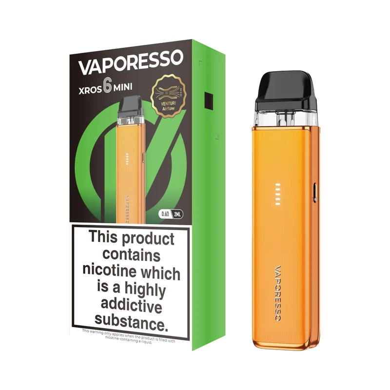 Vaporesso Xros 6 Mini Pod Kit Jelly Orange