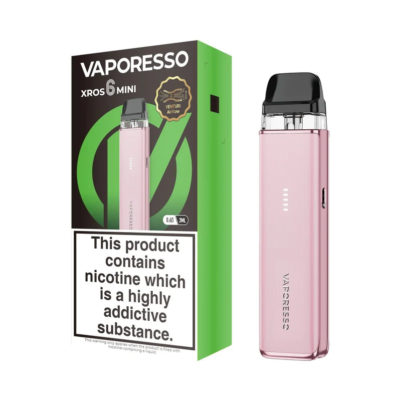 Vaporesso Xros 6 Mini Pod Kit Jelly Pink