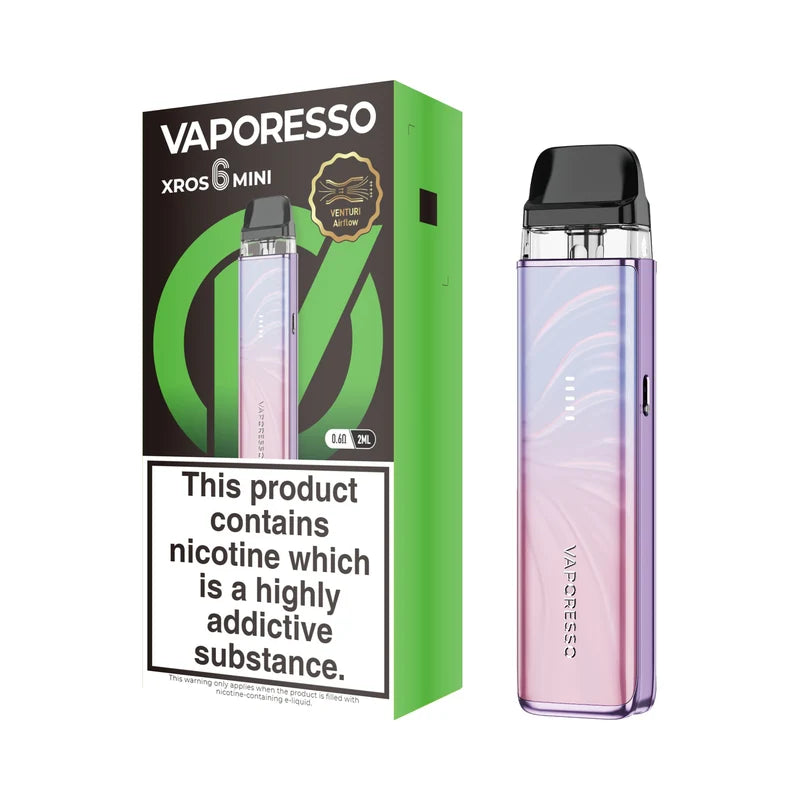 Vaporesso Xros 6 Mini Pod Kit Plume Pink