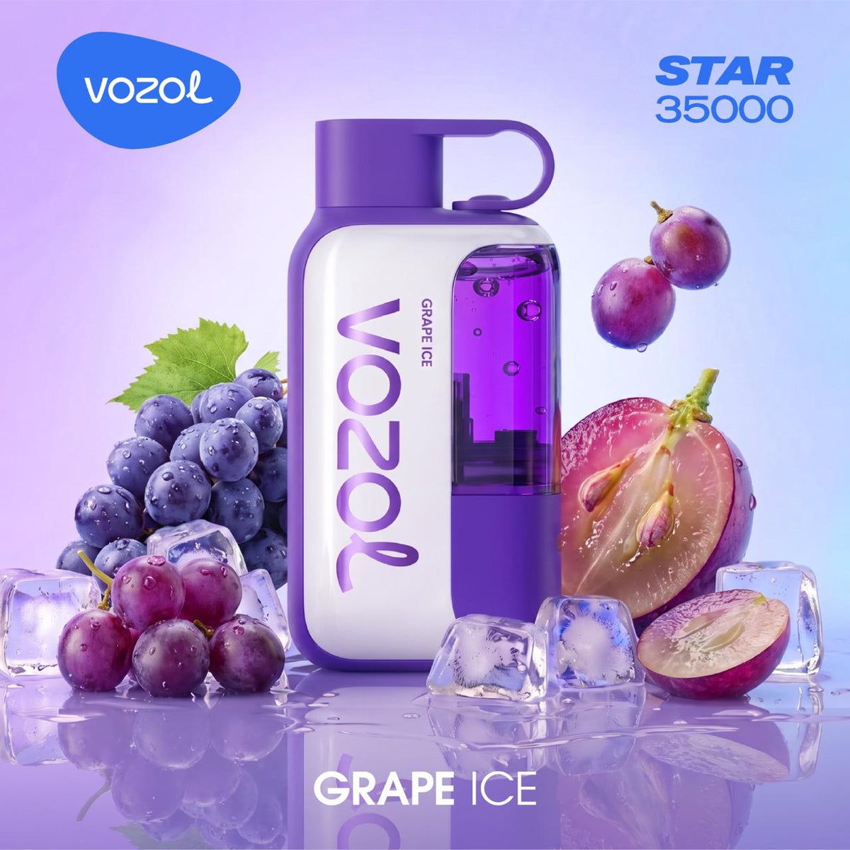 Vozol Star 35k Grape Ice
