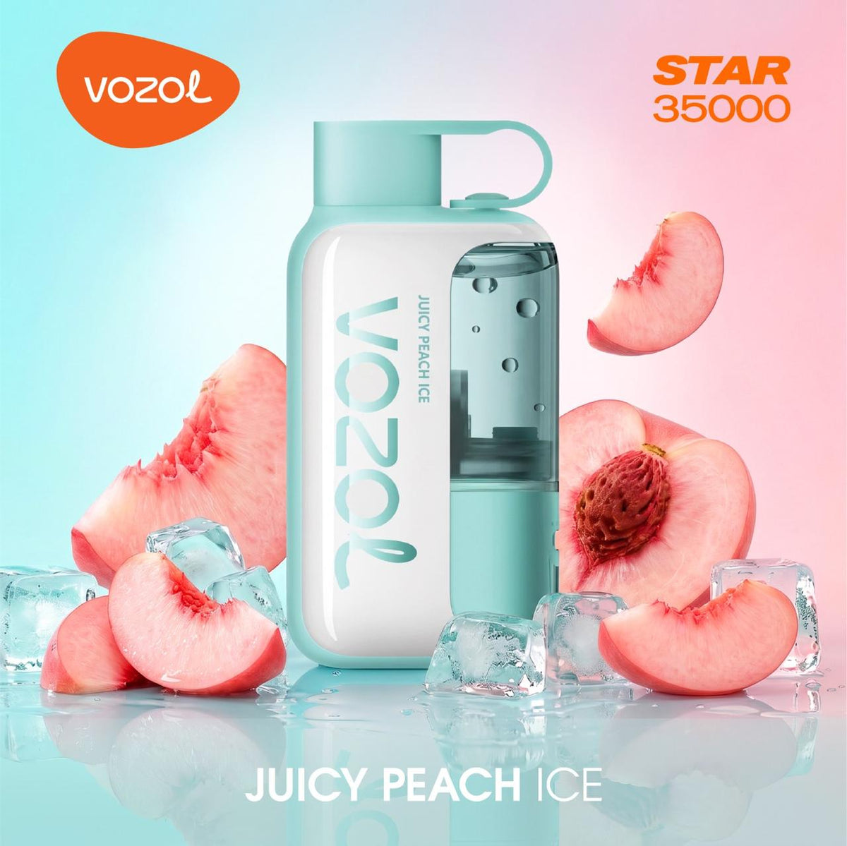 Vozol Star 35k Juicy Peach Ice