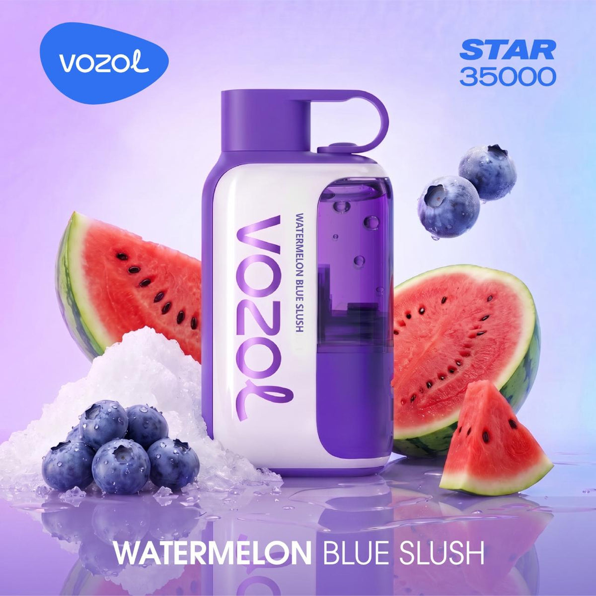Vozol Star 35k Watermelon Blue Slush